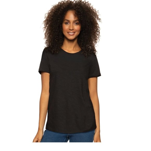 NWT Felina Slub Cotton Crew Neck Tee In Colors Size Medium Large XL 2XL $30 - Picture 6 of 9